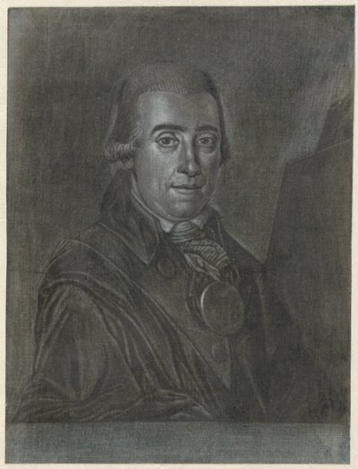 Portrett av en maler av Anonymous