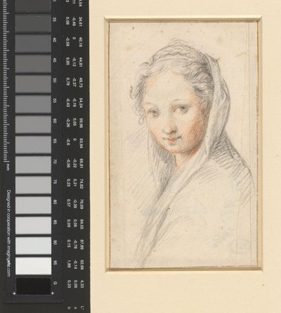 Portrett av en kvinne av Anonymous
