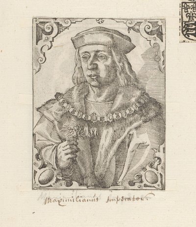 Portrett av keiser Maximilian I av Habsburg av Anonymous