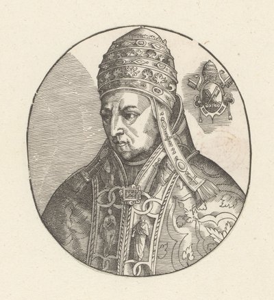Portrett av pave Nicholas V av Anonymous