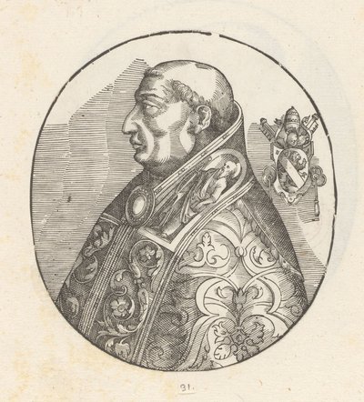 Portrett av pave Paul II av Anonymous