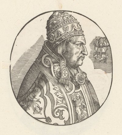 Portrett van paus Pius II av Anonymous