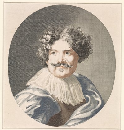 Portrett av maleren Simon de Vos av Anonymous