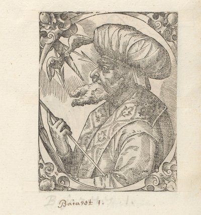 Porter van sultan Bayezid I av Anonymous