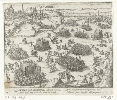 Roermond tatt av William av Orange, 1572 av Anonymous