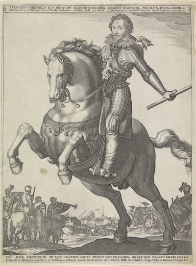 Rytterportrett av Frederik Hendrik, Prince of Orange av Anonymous