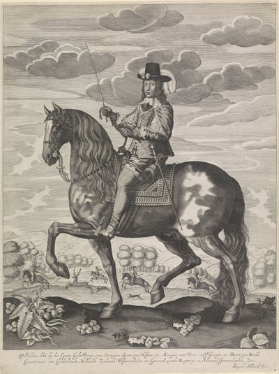 Ridesportrett av William II, Prince of Orange av Anonymous