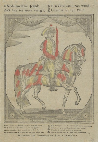 Ridesportrett av William V, Prince of Orange-Nassau av Anonymous