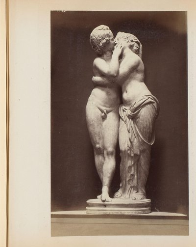 Skulptur av Amor og Psyche i Capitoline-museene i Roma, Italia av Anonymous