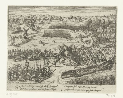 Slaget ved Heiligerlee, 1568 av Anonymous