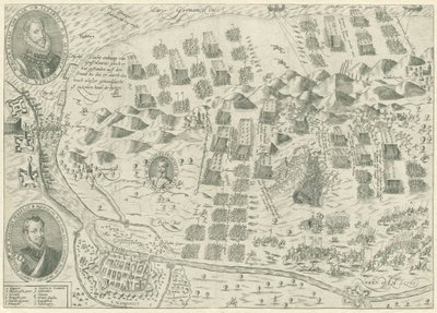 Slaget ved Nieuwpoort, 1600 av Anonymous