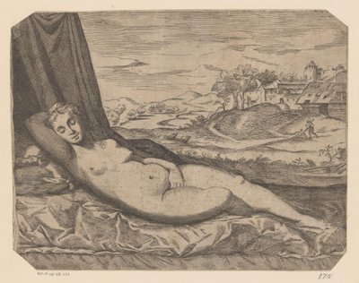 Sovende Venus av Anonymous
