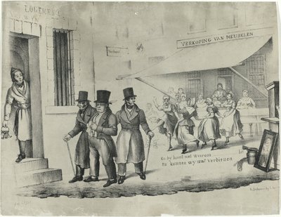 Tegneserie om C. Seyn, 1838-1839 av Anonymous