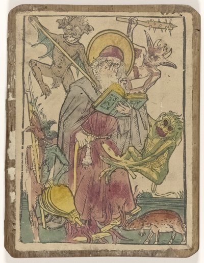 Fristelsen til St Anthony Fristelsen til Saint Anthony av Anonymous