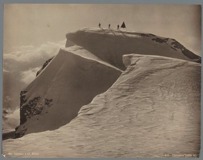 Toppen av Titlis nær Engelberg i Sveits Titlisspitze [3239 m] (tittel på objekt) av Anonymous