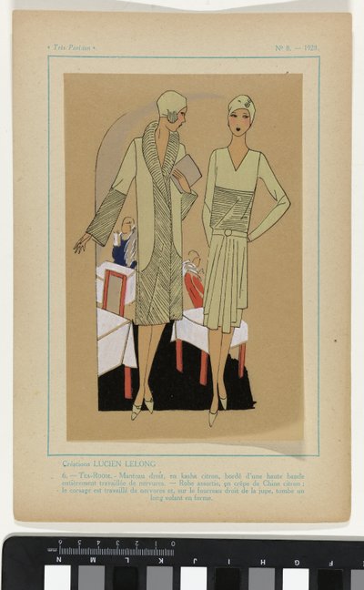 Very Parisian, 1928, nr. 8: Creations LUCIEN LELONG / 6. - TE-ROM... av Anonymous