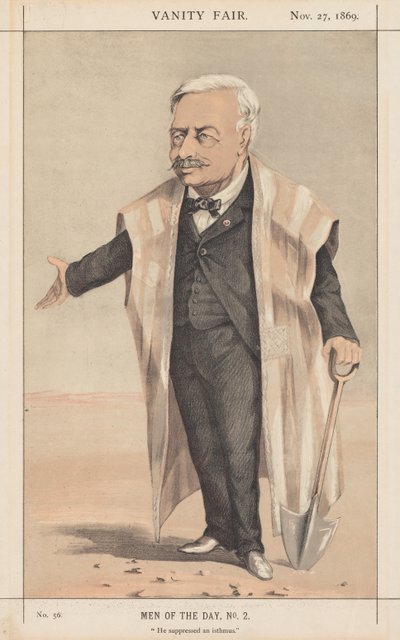 Vanity Fair: Men of the Day, nr. 2 "He suppressed an isthmus" av Anonymous
