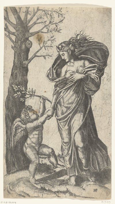 Forsoning av Minerva og Amor Fred av Anonymous