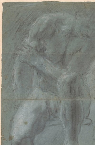 Nud masculin așezatNorvegian av Anonymous