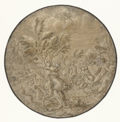 Sisters of Phaeton blir til poppel Ovids metamorfoser (serietittel) av Anonymous
