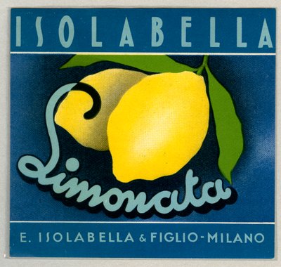 Annonse for italiensk lemonade av Anonymous Anonymous