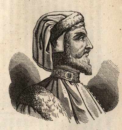 Azzon Visconti - Azzone Visconti - 1302-1339 - engraving - av Anonymous Anonymous