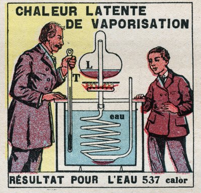 Calorimetry: the latent heat of vaporization measured by Marcellin Berthelot