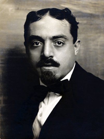 Carlo Carra (1881-1966) - Anonym. Fotografi av Anonymous Anonymous