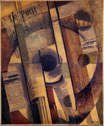 Komposisjon ved Petity Journal Realize av Alfred Alfred (1884-1966) 1946 Privat samling av Anonymous Anonymous