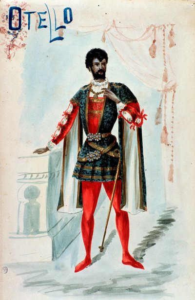 Kostyme for Otello i operaen av Giuseppe Verdi av Anonymous Anonymous