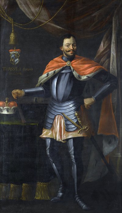 Frederick V av Pfalz (Frederic V de Wittelsbach Simmern, kurfyrste og grevepalatine av Rhinen, konge av Böhmen) - Frederick V (1596-1632), kurfyrst Pfalz - Anonym - ca. 1620-1630 - Olje på lerret - 239x140 - Privat samling av Anonymous Anonymous