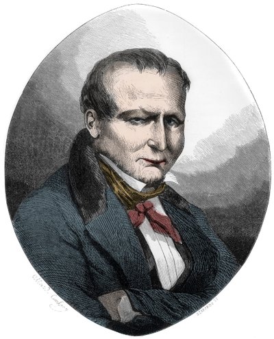 Giuseppe Marco Fieschi, hovedkonspiratøren i et forsøk på livet til kong Louis-Philippe av Frankrike i juli 1835 - Giuseppe Fieschi (1790-1836), fransk konspiratør som utførte angrepet på den infernalske maskinen 28. juni 1835 mot Louis-Philip av Anonymous Anonymous