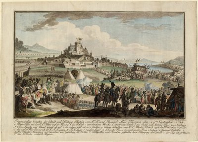Guerre russo-turque de 1787-1792 - Inntaket av Khotyn av russisk hær 29. september av Anonymous Anonymous