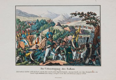 Guerre russo-turque de 1828-1829 - Hæren til grev Ivan Ivanovich Diebitsch (Hans Karl Friedrich Anton von Diebitsch og Narden eller Ivan Ivanovitch Dibitch-Zabalkanski av Anonymous Anonymous