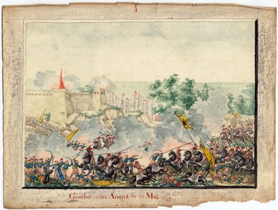 Guerre russo-turque de 1828-1829 - Erobringen av Anapa-festningen 23. juni av Anonymous Anonymous