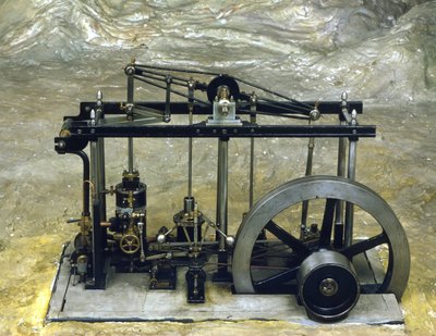 James Watt Steam Machine, Museum of Science and Technology, Milano. av Anonymous Anonymous
