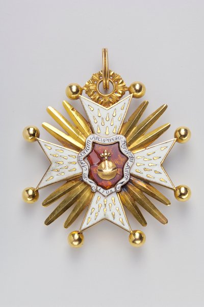 Kongeriket Bayern - Saint Hubert Order: insignier (omvendt) - 1700-1750 av Anonymous Anonymous