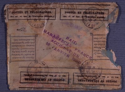 Siste brev fra Madagaskar-Frankrike-raidet (ulykke 18. januar 1930) av Anonymous Anonymous
