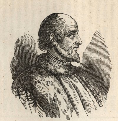 Matteo I Visconti detto Matteo Magno (Mathieu I Visconti, called the Great) - 1250-1322 - av Anonymous Anonymous