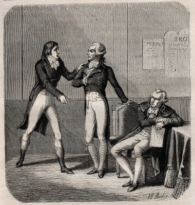 Maximilien Robespierre - Louis de Saint-Just (Saint-Just av Anonymous Anonymous