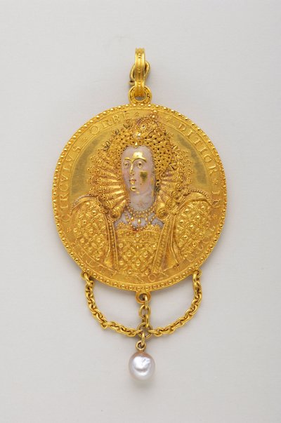 Medalje av 1589 til ære for dronning Elizabeth I. Offverse (1500-tallet) av Anonymous Anonymous
