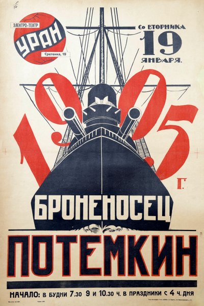 Filmplakat The Battleship Potemkin av Anonymous av Anonymous Anonymous