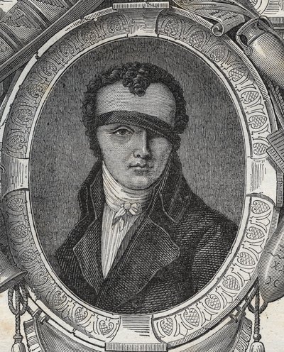 Nicolas Jacques Conte (1755-1805), fransk maler, kjemiker og oppfinner - av Anonymous Anonymous
