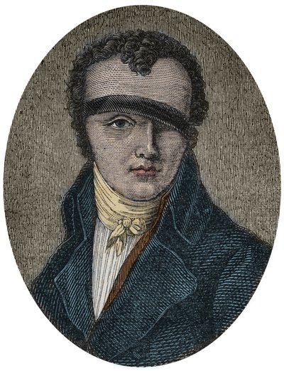 Nicolas Jacques Conte (1755-1805), French painter, chemist and inventor - av Anonymous Anonymous