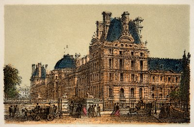 Paris 1874: Tuileriene, privat samling av Anonymous Anonymous