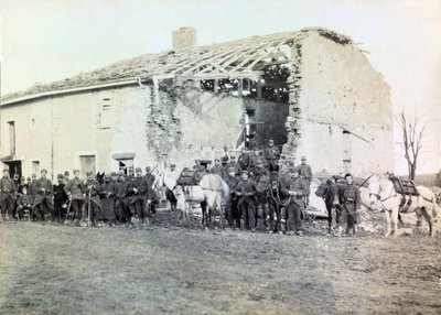 Fotografi fra et personlig album av en infanteriløytnant under de første månedene av første verdenskrig (1. Iere av Anonymous Anonymous