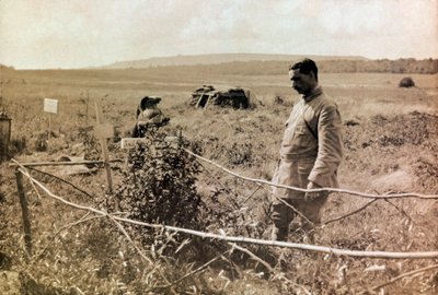 Fotografi fra et personlig album av en infanteriløytnant under de første månedene av første verdenskrig (1. Iere av Anonymous Anonymous