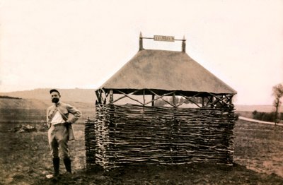 Fotografi fra et personlig album av en infanteriløytnant under de første månedene av første verdenskrig (1. Iere av Anonymous Anonymous