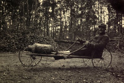Fotografi fra et personlig album av en infanteriløytnant under de første månedene av første verdenskrig (1. Iere av Anonymous Anonymous