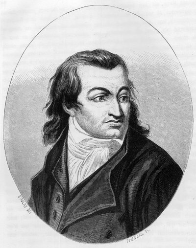 Portrait of Antoine Quentin Fouquier-Tinville (Fouquier Tinville av Anonymous Anonymous